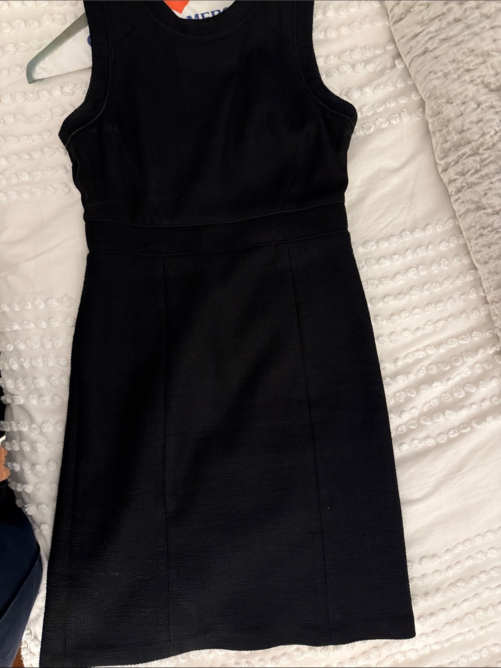 Club Monaco Black Sleeveless Sheath Dress